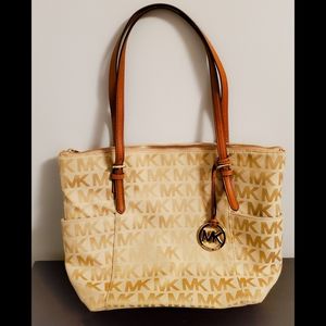 Michael Kors Gold Tote
